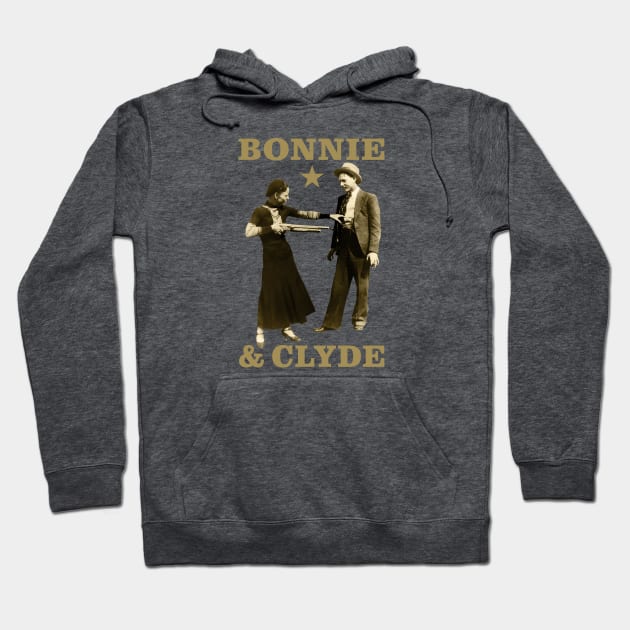 Bonnie & Clyde Hoodie by PLAYDIGITAL2020